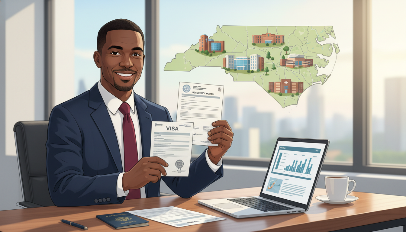 Navigating Residency Visa Options for Caribbean IMGs in NC's Research Triangle