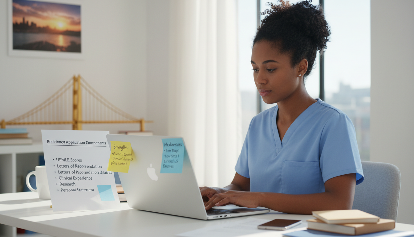 Caribbean IMG self-assessing residency application profile - Caribbean medical school residency for Low Step Score Strategies