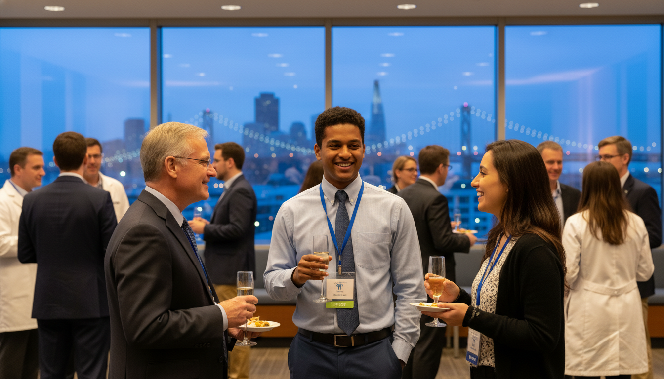 Caribbean IMG networking at a San Francisco medical conference - Caribbean medical school residency for Low Step Score Strate