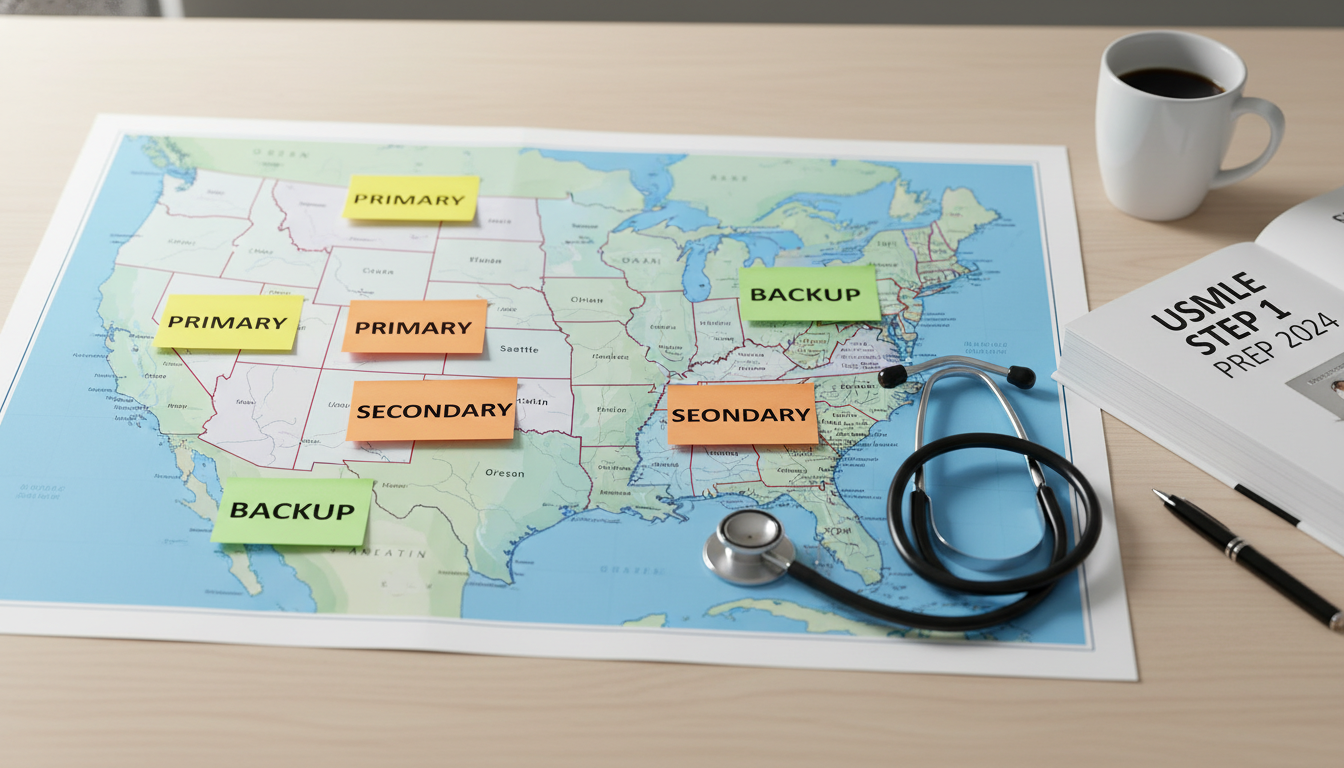 Map of the United States highlighting Seattle and multiple regions for residency options Map of the United States highlighting Seattle and multiple regions for residency options - Caribbean medical school residency