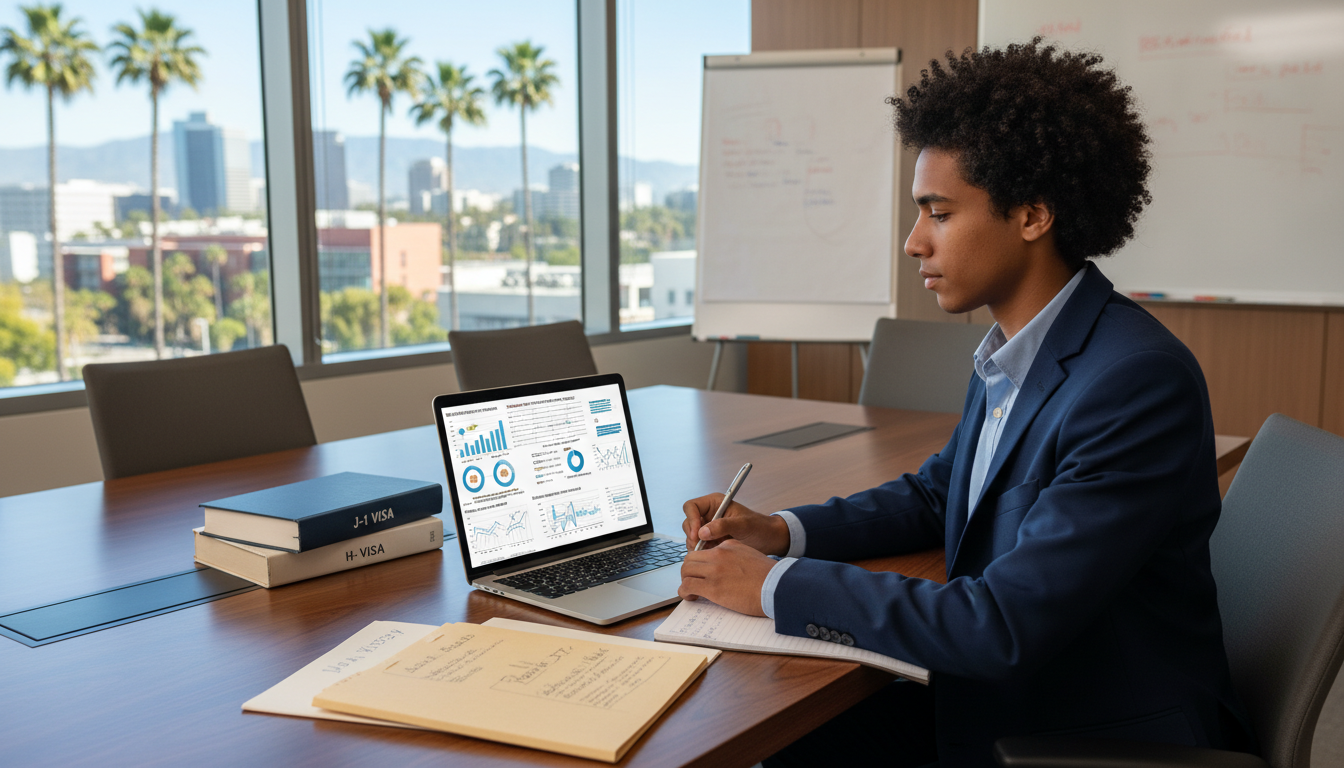 Comparison of J-1 and H-1B residency visa options for Caribbean IMGs Comparison of J-1 and H-1B residency visa options for Caribbean IMGs - Caribbean medical school residency for Visa Navigation