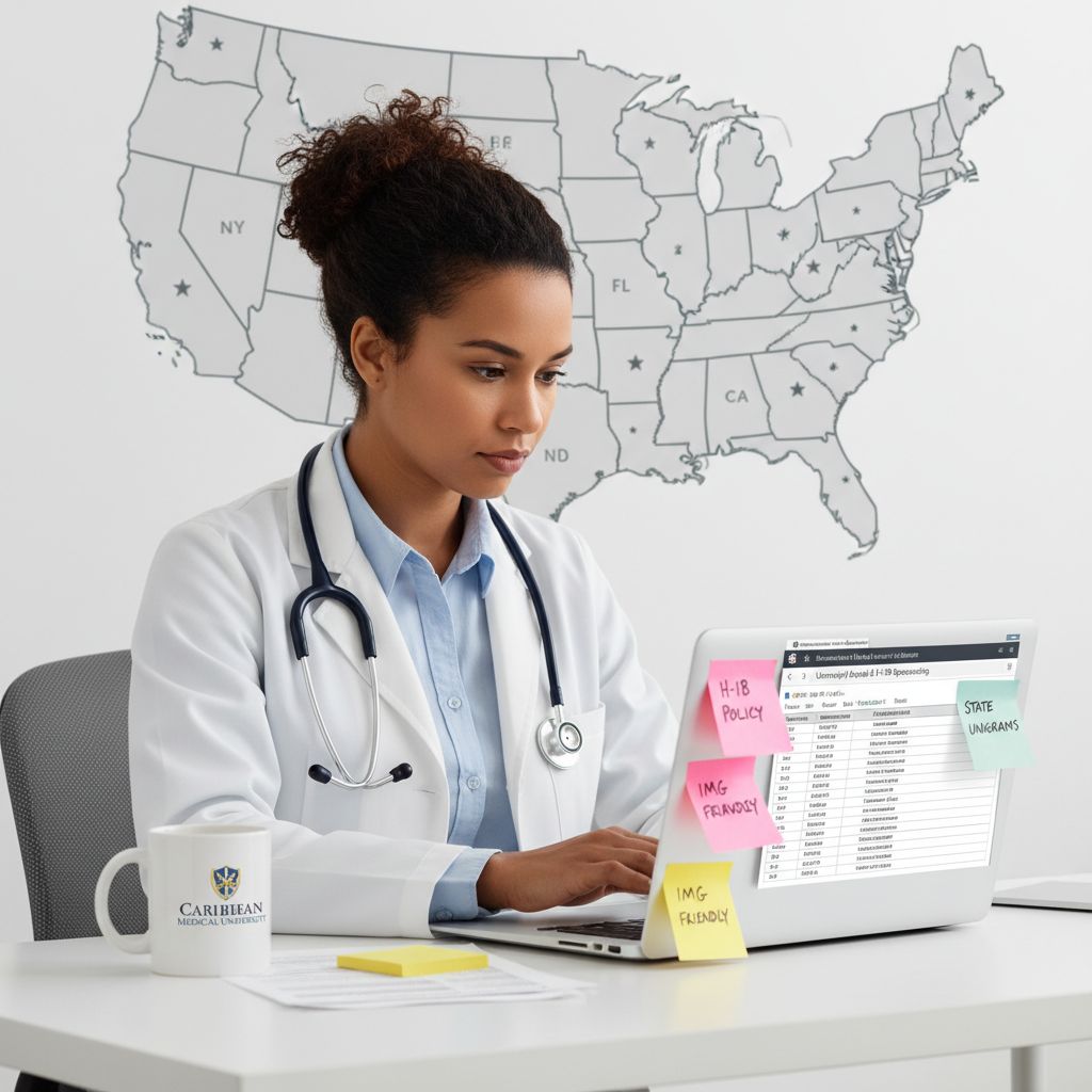 Caribbean IMG researching H-1B friendly state university residency programs Caribbean IMG researching H-1B friendly state university residency programs - Caribbean medical school residency for H-1B Spo
