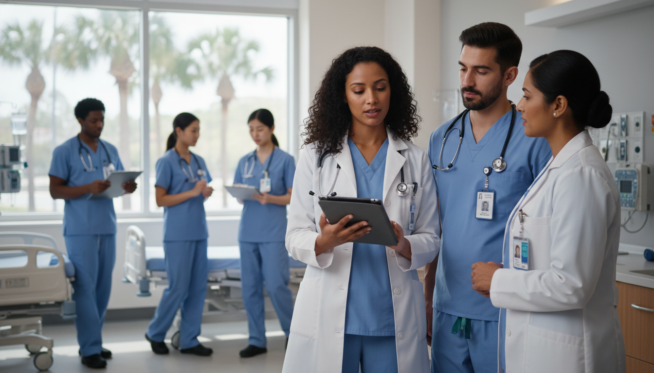 Caribbean IMG on clinical rotation building relationships with attendings - Caribbean medical school residency for Low Step S