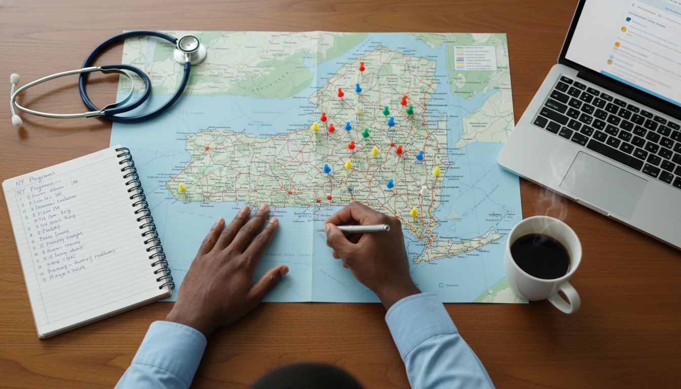 Tri-State Area residency program locations mapped for Caribbean IMG Tri-State Area residency program locations mapped for Caribbean IMG - Caribbean medical school residency for Geographic Flexi