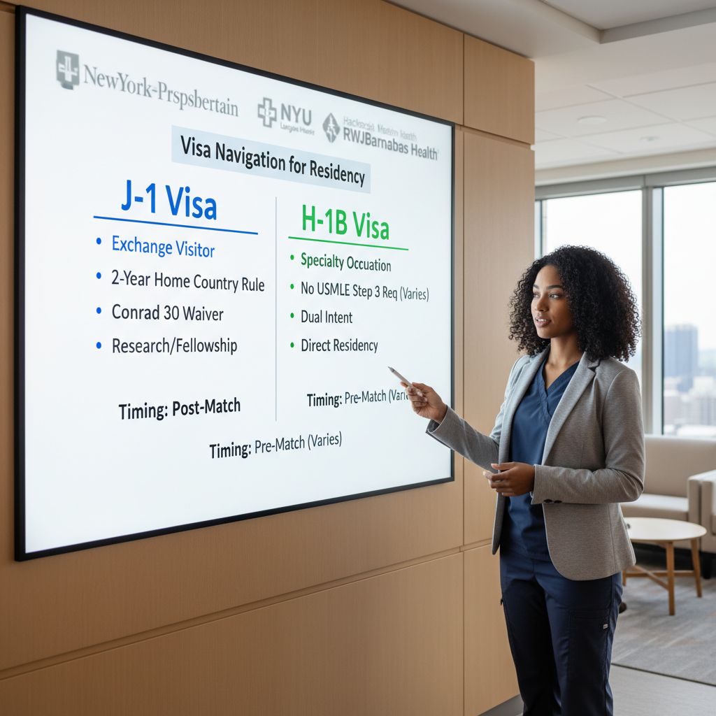 Comparison of J-1 vs H-1B visa options for Caribbean IMG Comparison of J-1 vs H-1B visa options for Caribbean IMG - Caribbean medical school residency for Visa Navigation for Residen