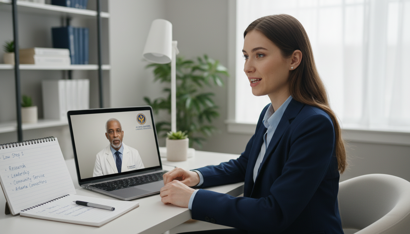 Residency interview with DO applicant at Atlanta hospital - DO graduate residency for Low Step Score Strategies for DO Gradua