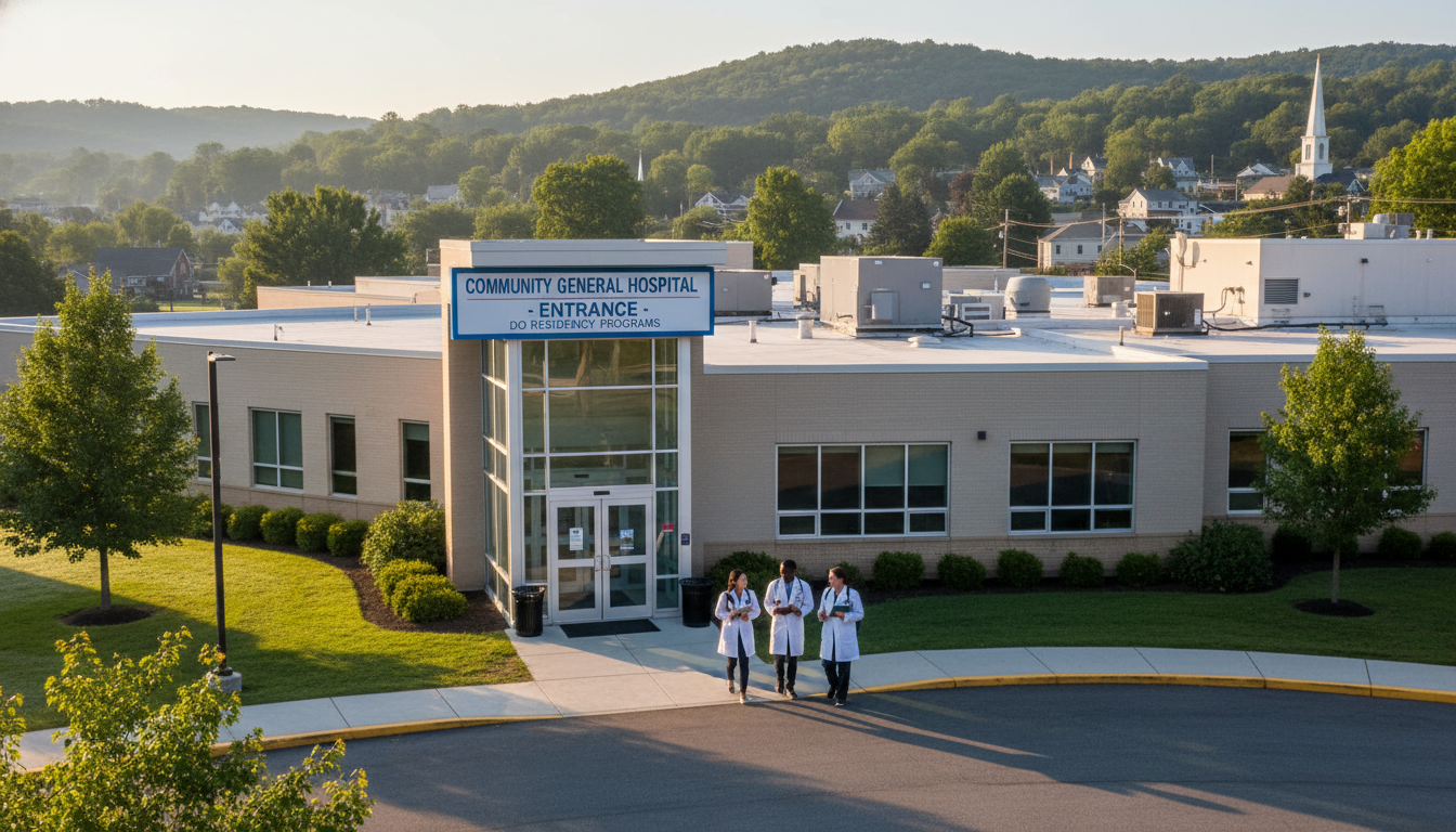 Community hospital where DO residents train in a regional setting Community hospital where DO residents train in a regional setting - DO graduate residency for Geographic Flexibility for DO G