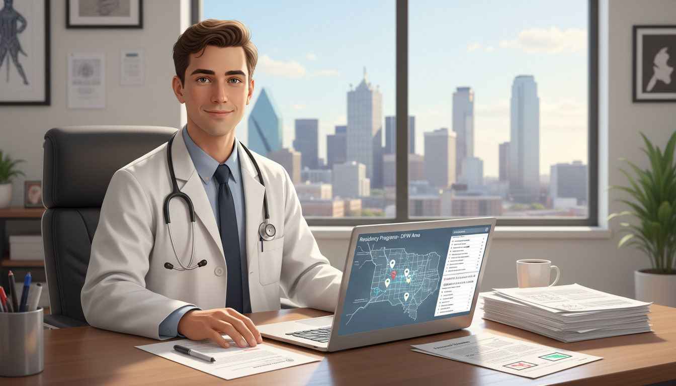 DO graduate reviewing residency options in Dallas-Fort Worth - DO graduate residency for Low Step Score Strategies for DO Gra
