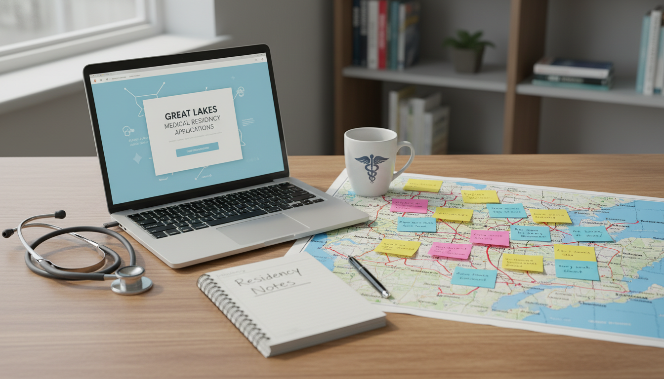 Map and planning of Great Lakes residency programs Map and planning of Great Lakes residency programs - DO graduate residency for Geographic Flexibility for DO Graduate in Grea