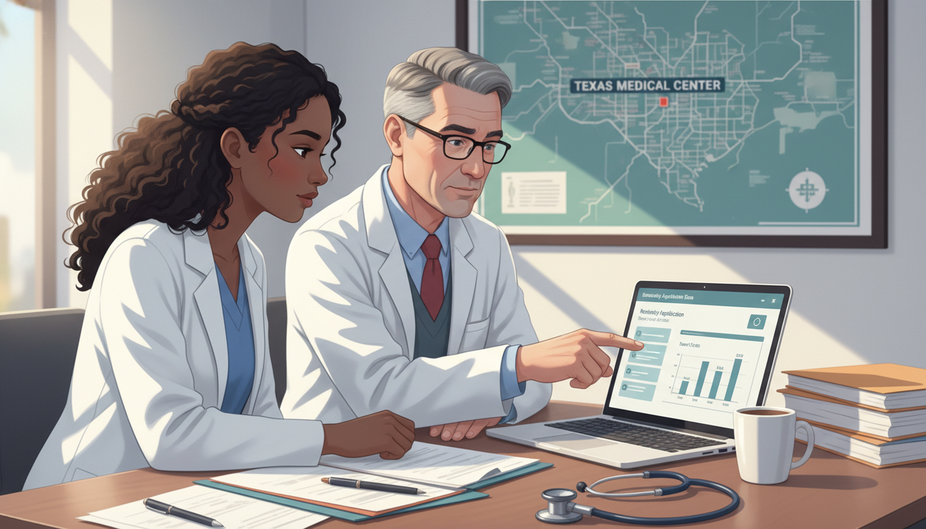 DO graduate strategizing residency applications with advisor - DO graduate residency for Low Step Score Strategies for DO Gra