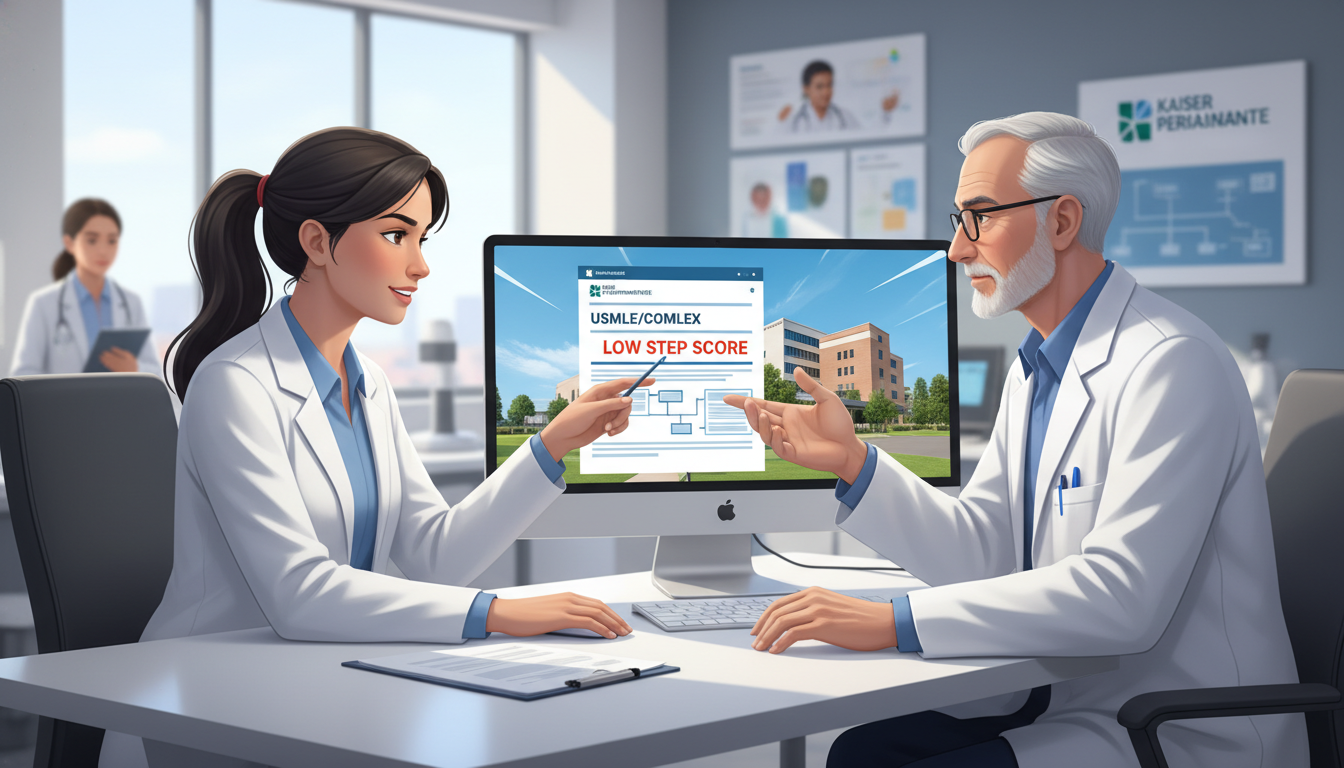 Proven Strategies for DO Graduates with Low Step Scores in Kaiser Residency