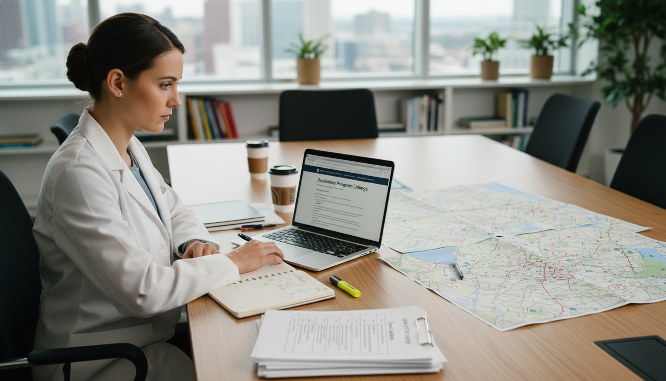 DO graduate mapping out residency programs in Philadelphia region - DO graduate residency for Low Step Score Strategies for D