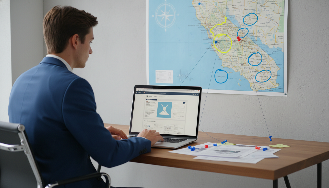 DO graduate weighing Bay Area residency options on a map DO graduate weighing Bay Area residency options on a map - DO graduate residency for Geographic Flexibility for DO Graduate i