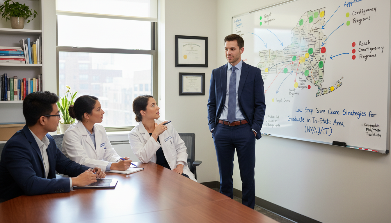 DO graduate mapping residency strategy in Tri-State area - DO graduate residency for Low Step Score Strategies for DO Graduat