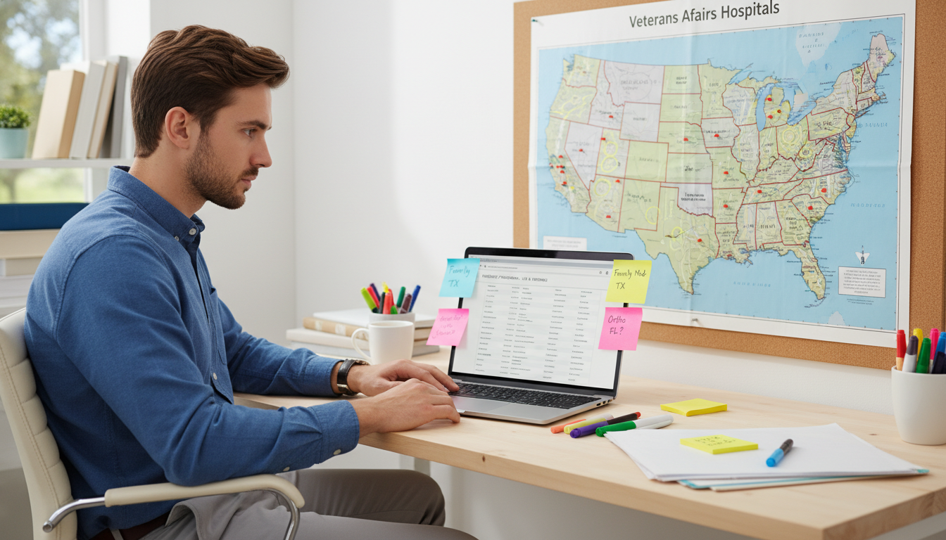 DO graduate planning regional residency strategy using a map and laptop DO graduate planning regional residency strategy using a map and laptop - DO graduate residency for Geographic Flexibility fo