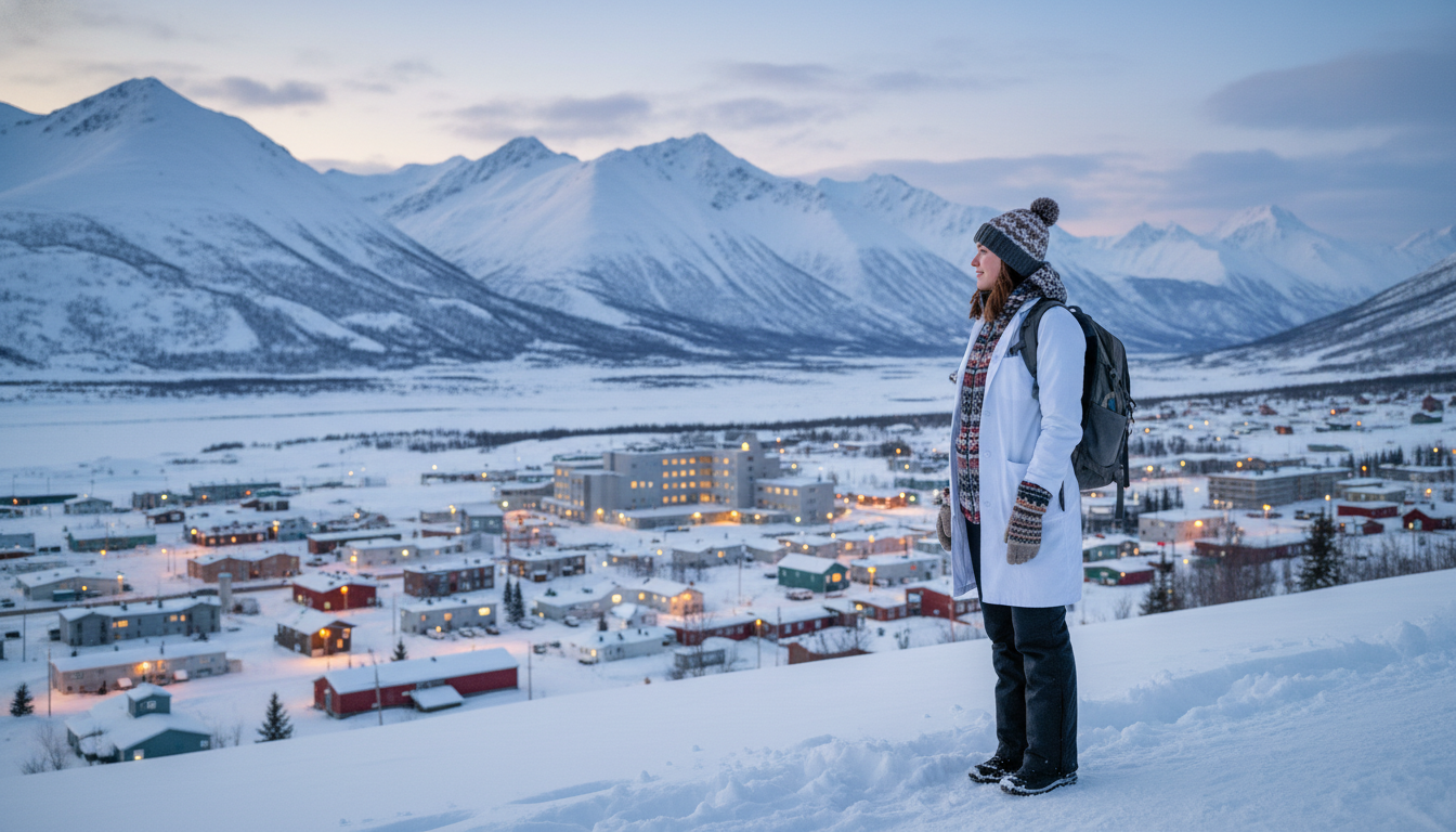International medical graduate in Alaska wilderness reflecting on residency choices International medical graduate in Alaska wilderness reflecting on residency choices - IMG residency guide for Geographic Flex