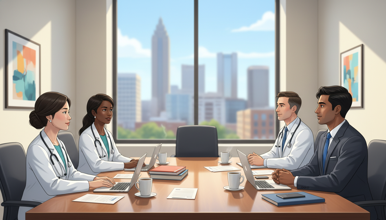 Residency interview panel with an international medical graduate candidate in Atlanta Residency interview panel with an international medical graduate candidate in Atlanta - IMG residency guide for H-1B Sponsors