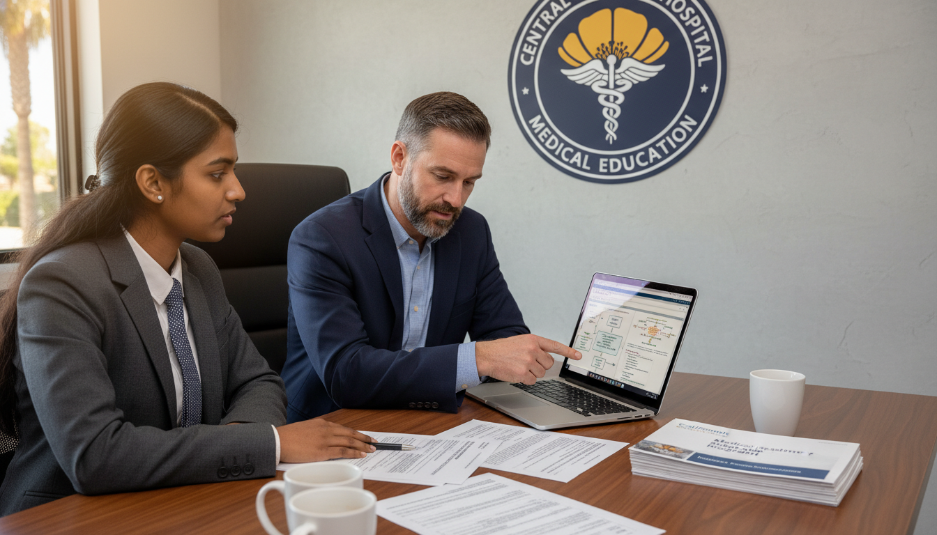 International medical graduate meeting with residency program coordinator about H-1B sponsorship International medical graduate meeting with residency program coordinator about H-1B sponsorship - IMG residency guide for H-