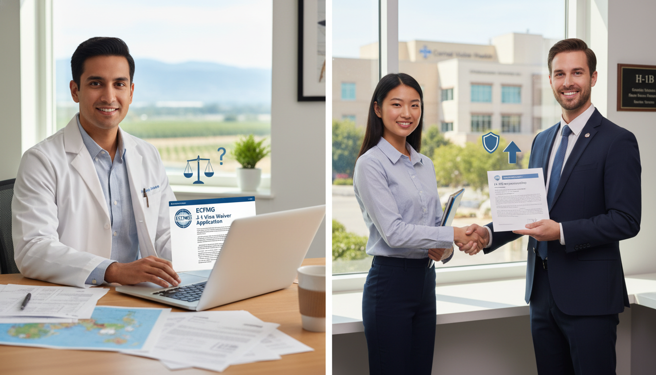 Comparison of J-1 and H-1B visa pathways for international medical graduates Comparison of J-1 and H-1B visa pathways for international medical graduates - IMG residency guide for Visa Navigation for Re