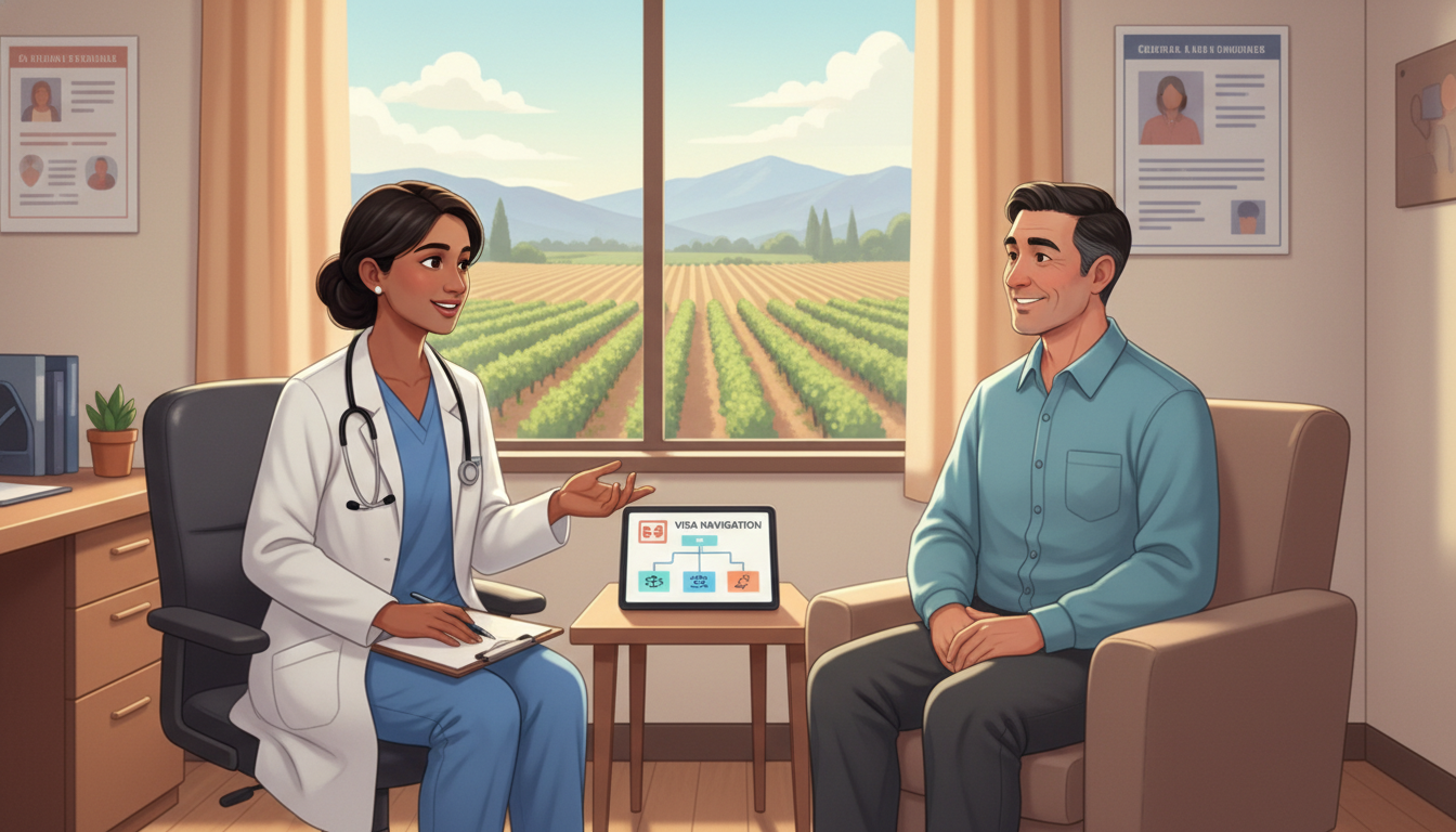 International medical graduate physician treating patients in a Central Valley community hospital International medical graduate physician treating patients in a Central Valley community hospital - IMG residency guide for V