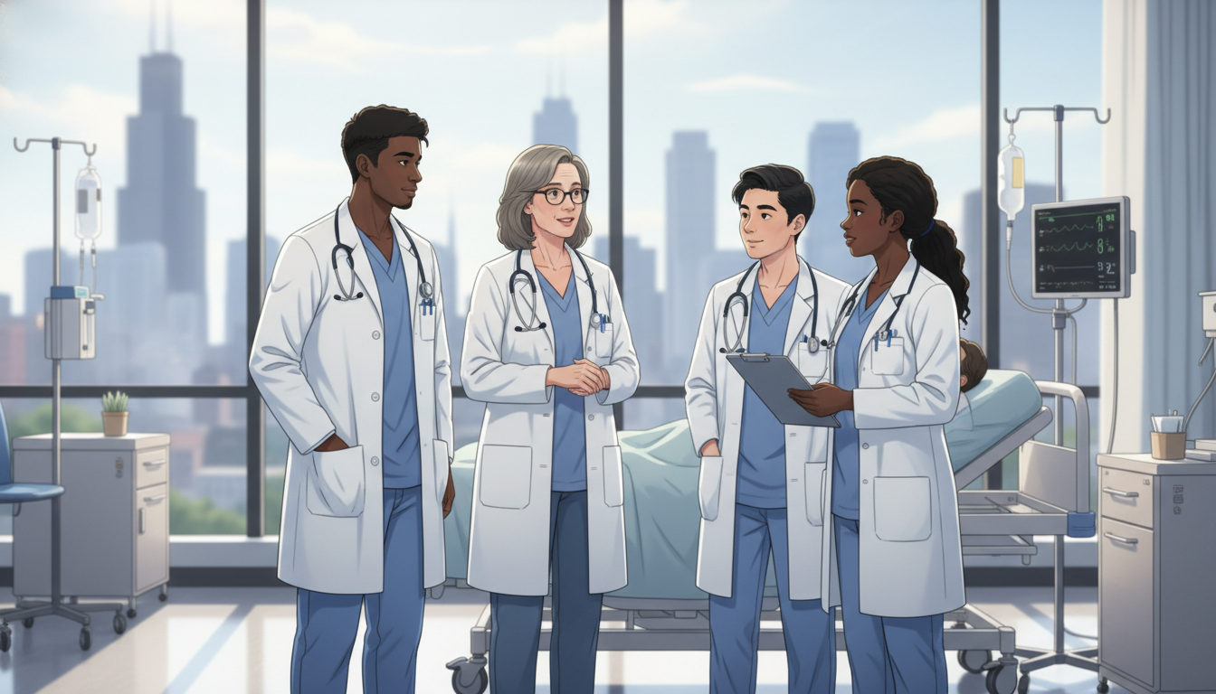 International medical graduate in a Chicago hospital during an observership International medical graduate in a Chicago hospital during an observership - IMG residency guide for Low Step Score Strategi