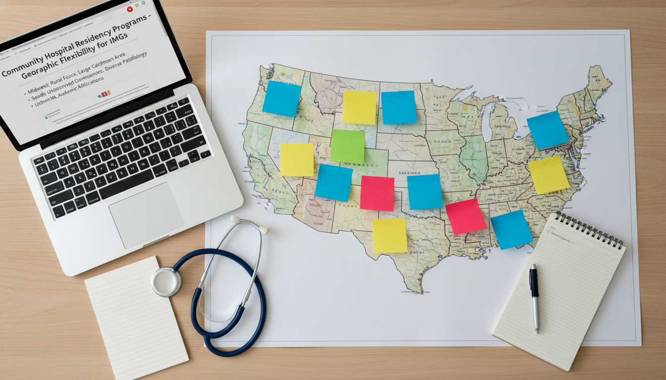 Map-based planning of geographic strategy for IMG residency applications Map-based planning of geographic strategy for IMG residency applications - IMG residency guide for Geographic Flexibility for