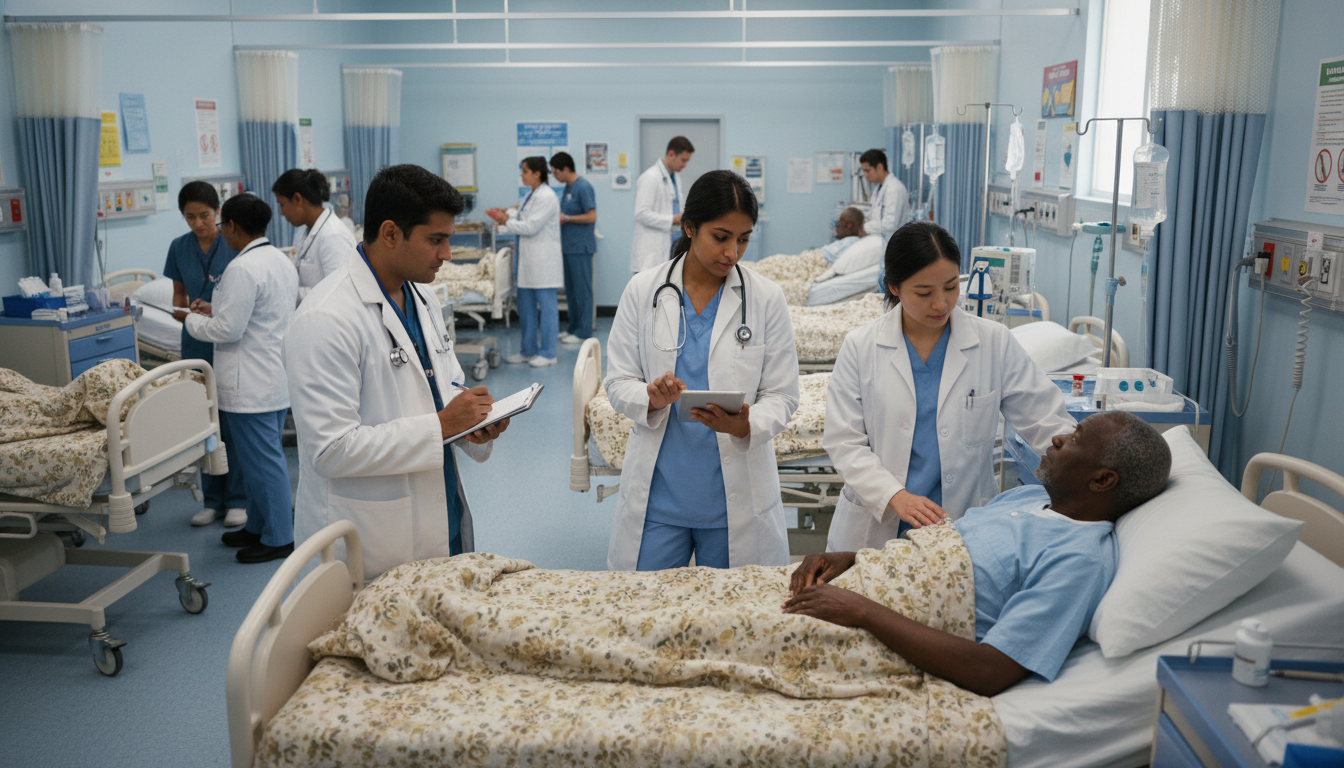 International medical graduate on clinical rotation in a busy county hospital International medical graduate on clinical rotation in a busy county hospital - IMG residency guide for Low Step Score Strate