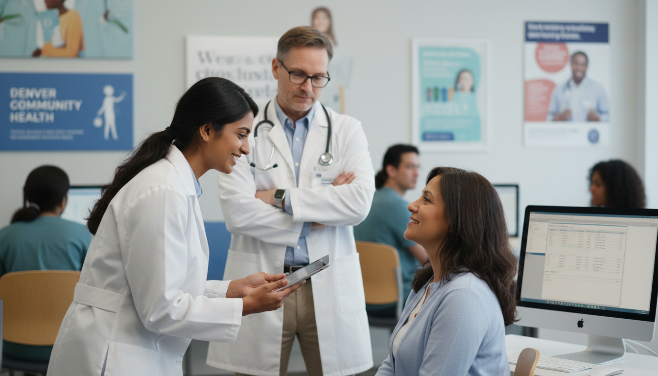 International medical graduate working in a Denver clinic with supervising physician - IMG residency guide for Low Step Score