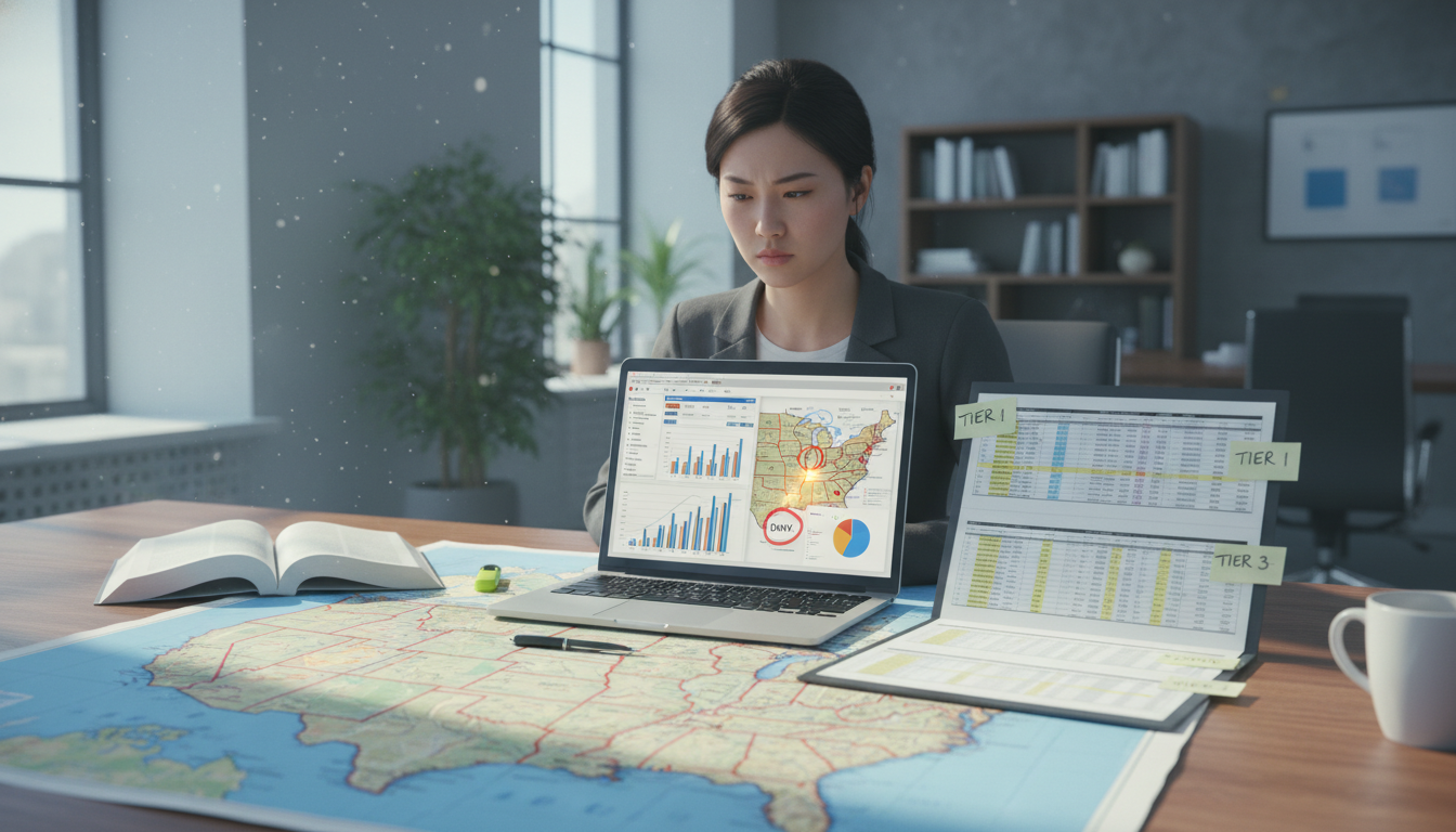 Residency applicant mapping DMV and nationwide programs - IMG residency guide for Low Step Score Strategies for International