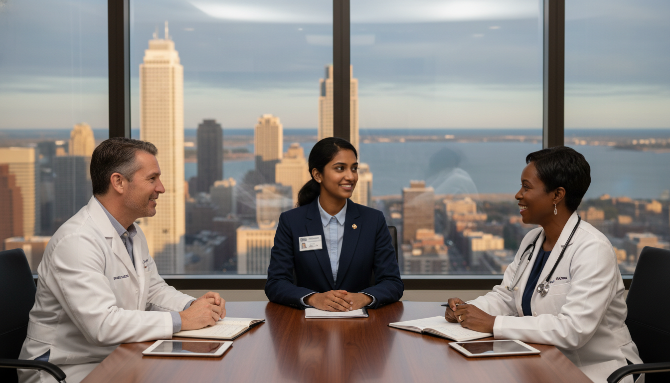 IMG interviewing for residency in a Midwest hospital IMG interviewing for residency in a Midwest hospital - IMG residency guide for Geographic Flexibility for International Medic