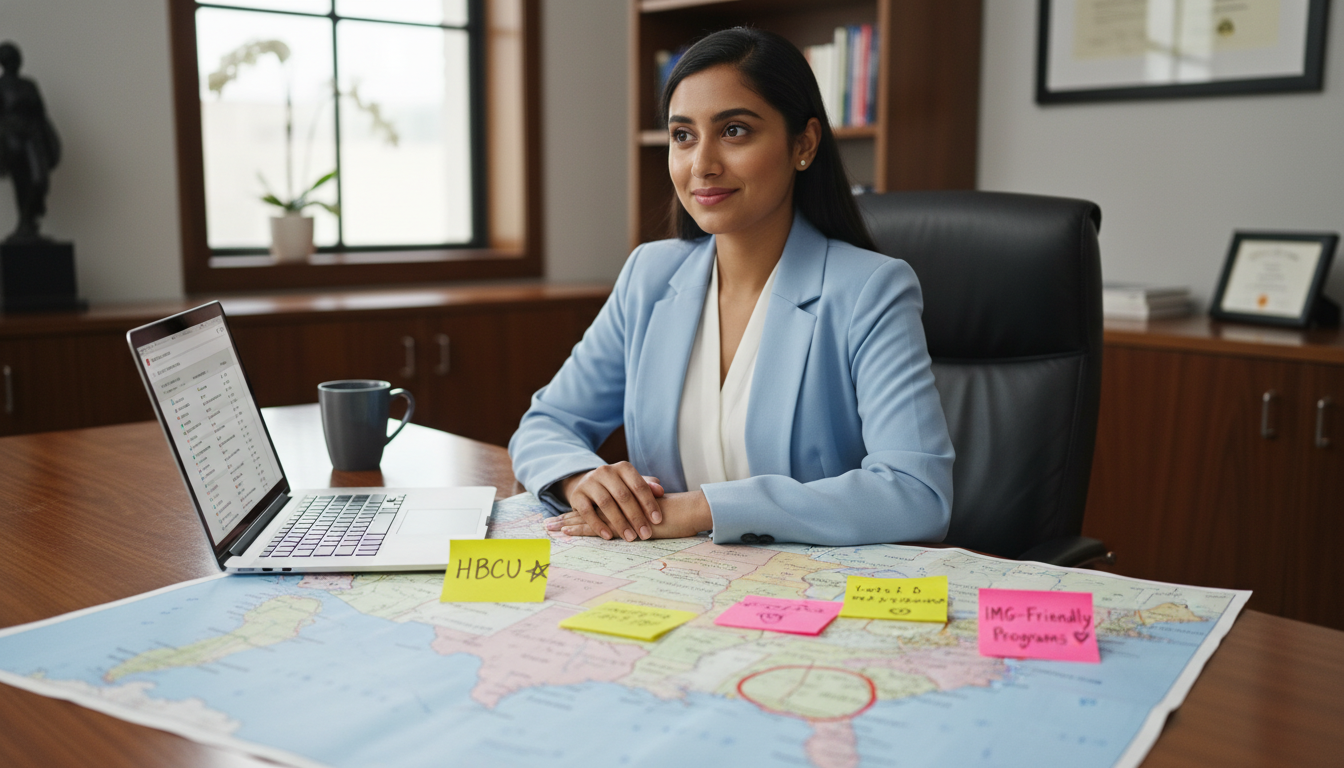 Residency applicant planning geographic strategy for HBCU-affiliated programs Residency applicant planning geographic strategy for HBCU-affiliated programs - IMG residency guide for Geographic Flexibilit