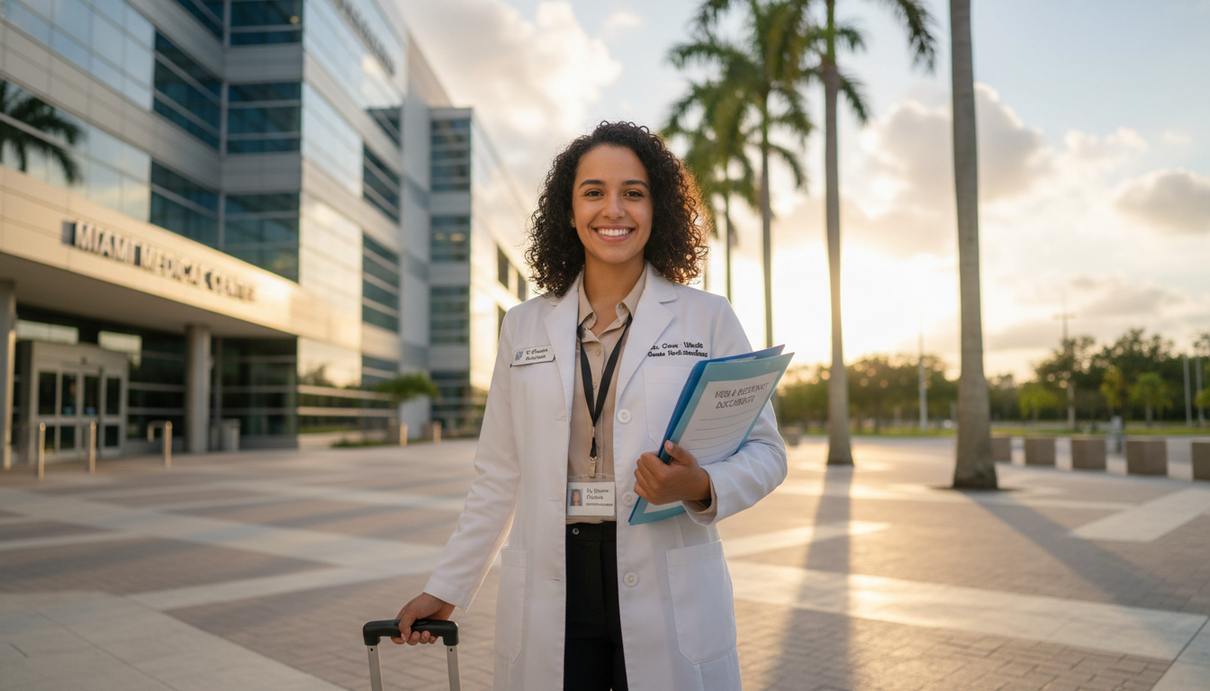 International medical graduate arriving in Miami for residency International medical graduate arriving in Miami for residency - IMG residency guide for Visa Navigation for Residency for In