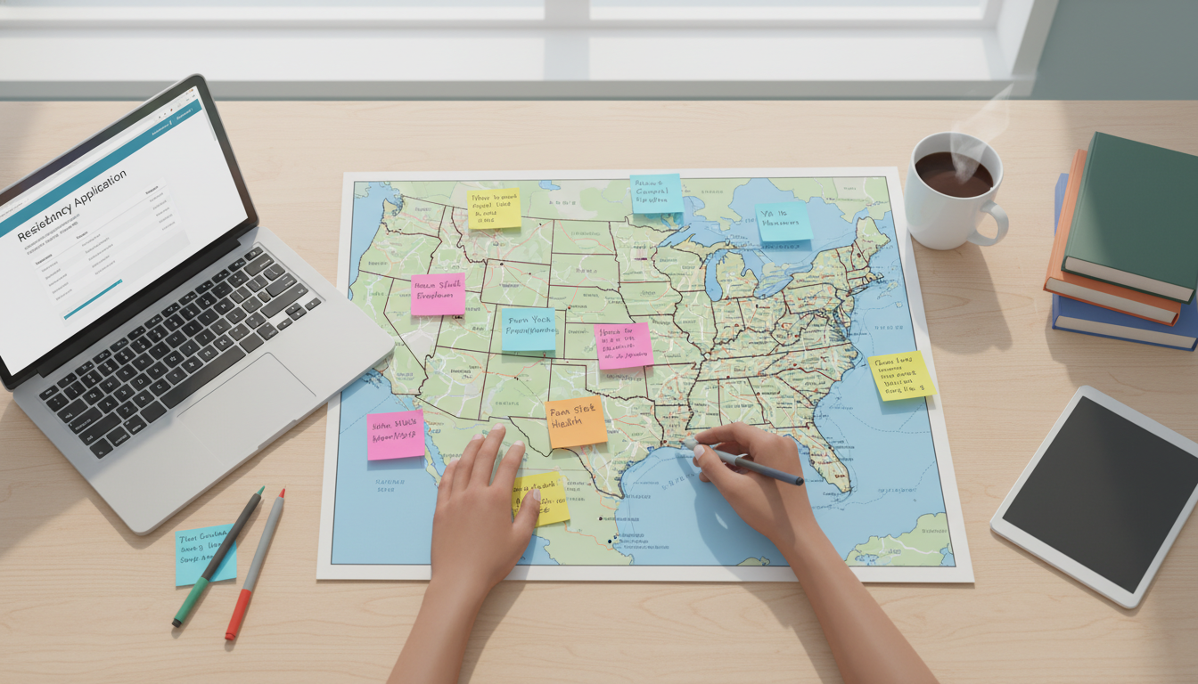 Map-based planning of geographic preference for IMG residency applications Map-based planning of geographic preference for IMG residency applications - IMG residency guide for Geographic Flexibility f