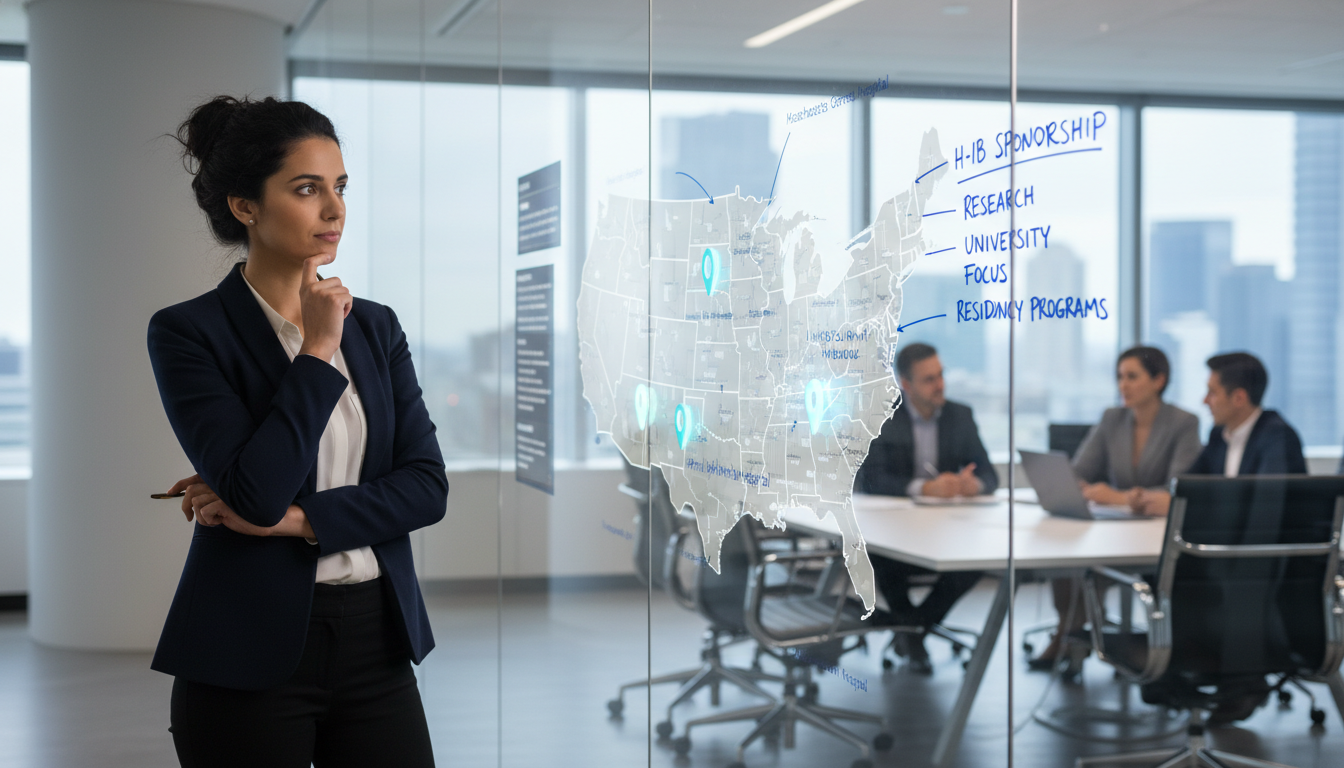 International medical graduate mapping H-1B friendly residency programs across the Northeast Corridor International medical graduate mapping H-1B friendly residency programs across the Northeast Corridor - IMG residency guide f