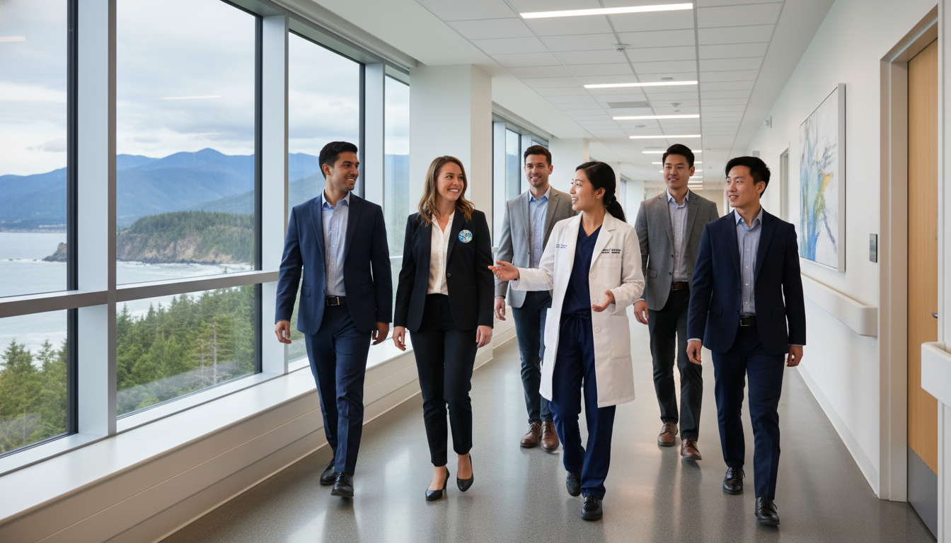 Residency interview day at a Pacific Coast hospital Residency interview day at a Pacific Coast hospital - IMG residency guide for Geographic Flexibility for International Medica