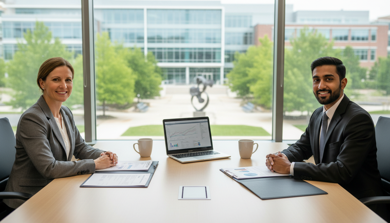 Residency interview with an international medical graduate discussing geographic preferences Residency interview with an international medical graduate discussing geographic preferences - IMG residency guide for Geogra