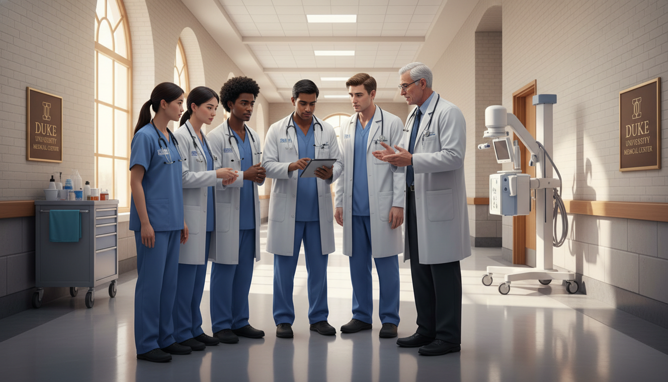 Duke-affiliated hospital training environment for international residents Duke-affiliated hospital training environment for international residents - IMG residency guide for H-1B Sponsorship Programs