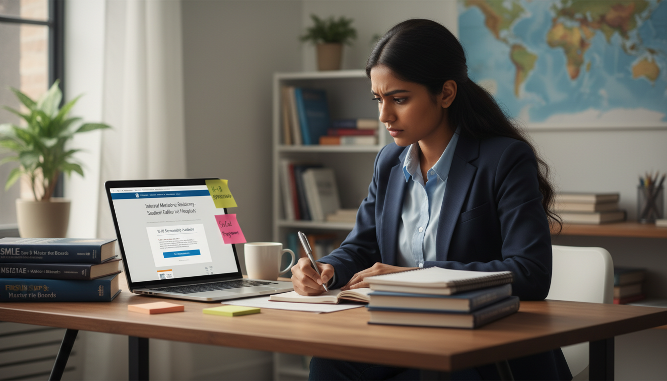 IMG preparing for USMLE Step 3 while researching H-1B residency options IMG preparing for USMLE Step 3 while researching H-1B residency options - IMG residency guide for H-1B Sponsorship Programs f