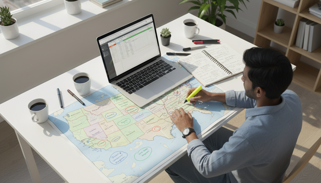 Residency applicant mapping geographic flexibility for state university programs Residency applicant mapping geographic flexibility for state university programs - IMG residency guide for Geographic Flexibi