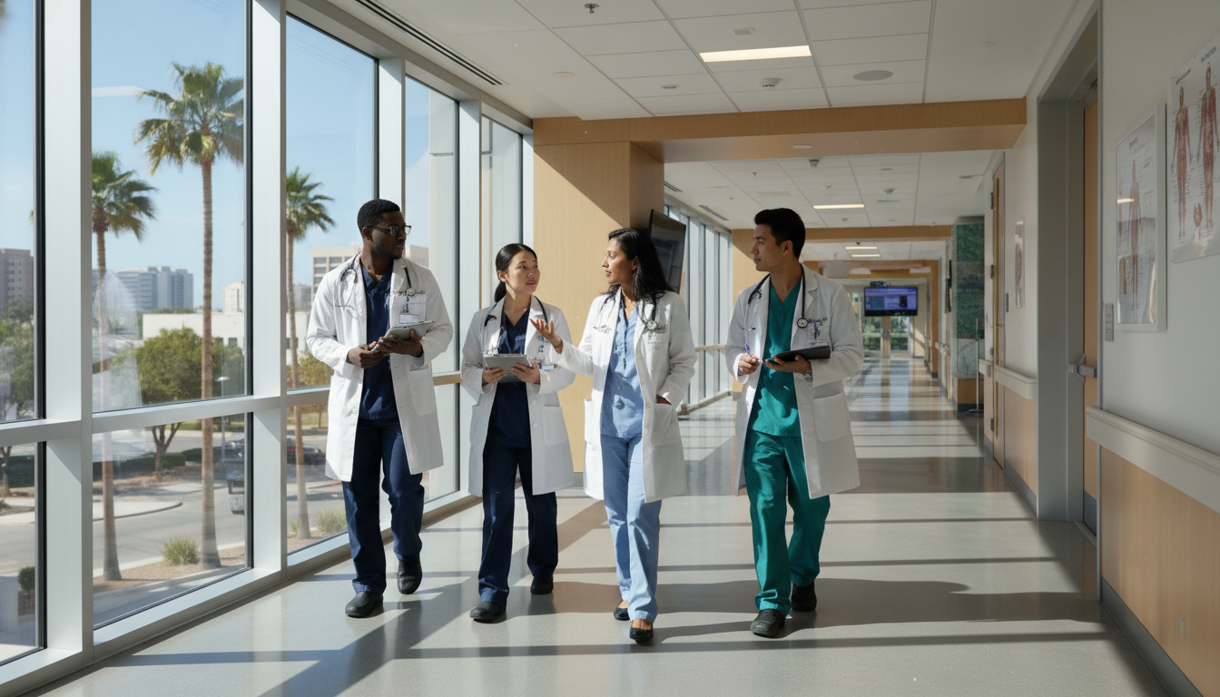 Medical residents in a teaching hospital in the southern United States Medical residents in a teaching hospital in the southern United States - IMG residency guide for H-1B Sponsorship Programs fo