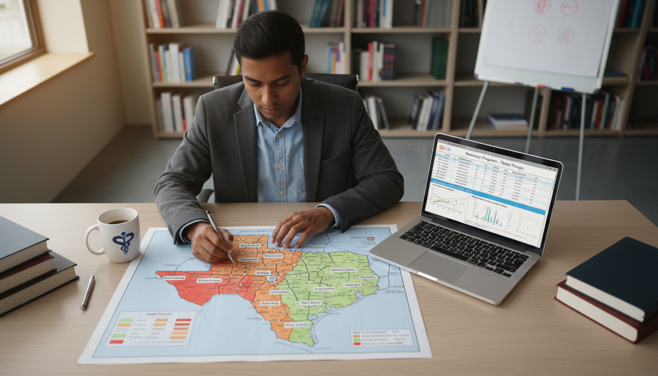 International medical graduate mapping geographic preferences within the Texas Triangle International medical graduate mapping geographic preferences within the Texas Triangle - IMG residency guide for Geographic