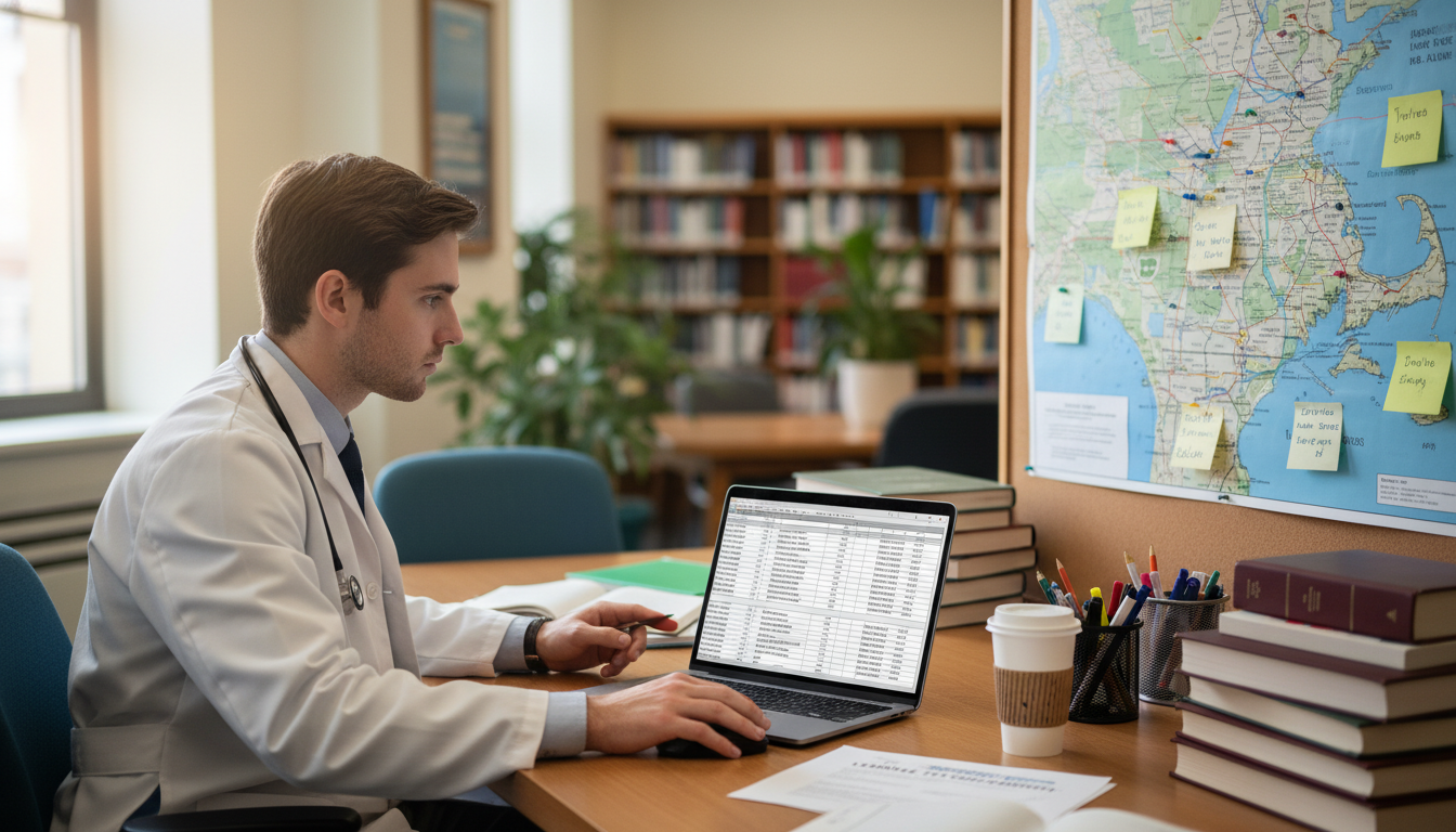 MD graduate mapping out Boston residency options with low Step scores - MD graduate residency for Low Step Score Strategies f