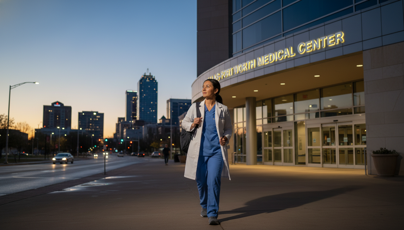 Resident physician adapting to a new city outside Dallas-Fort Worth Resident physician adapting to a new city outside Dallas-Fort Worth - MD graduate residency for Geographic Flexibility for MD