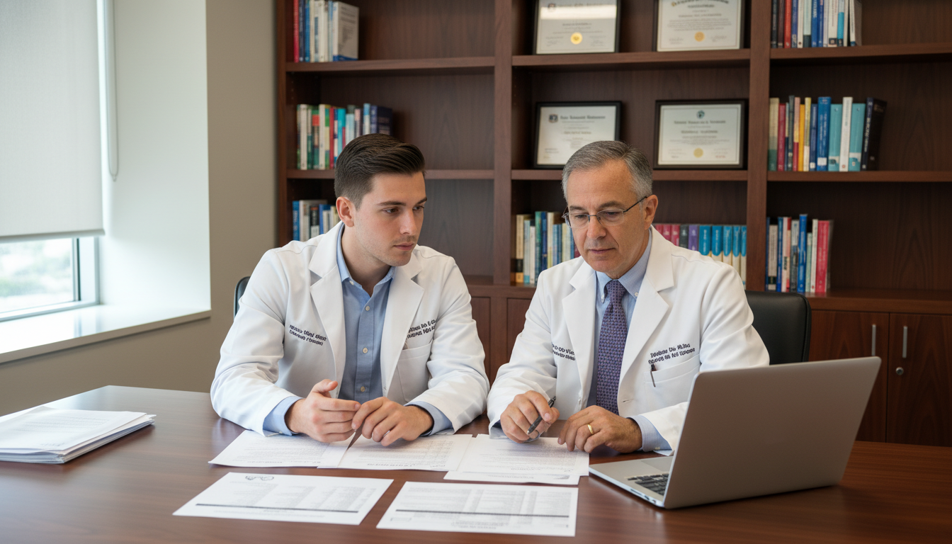 MD graduate meeting with residency advisor to strategize applications with low Step scores - MD graduate residency for Low St