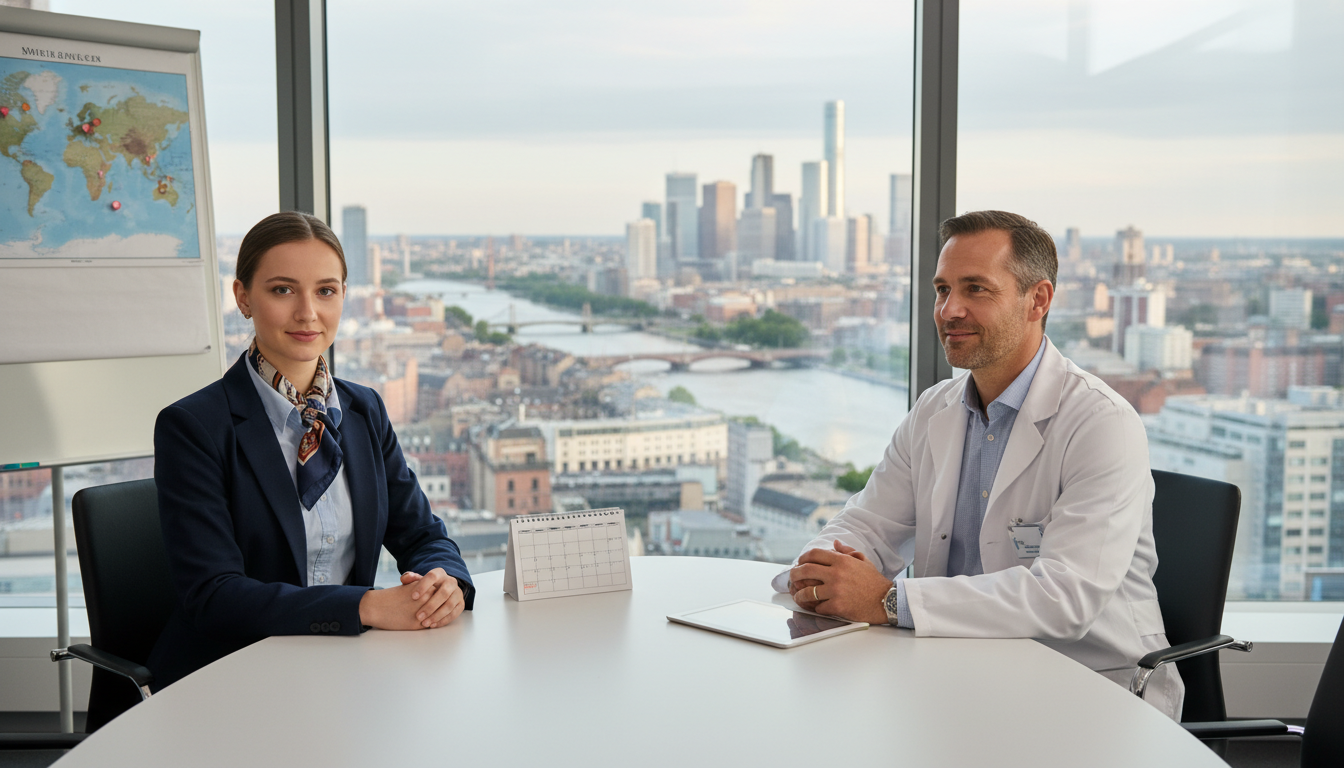 Residency applicant interviewing at a hospital outside Los Angeles Residency applicant interviewing at a hospital outside Los Angeles - MD graduate residency for Geographic Flexibility for MD