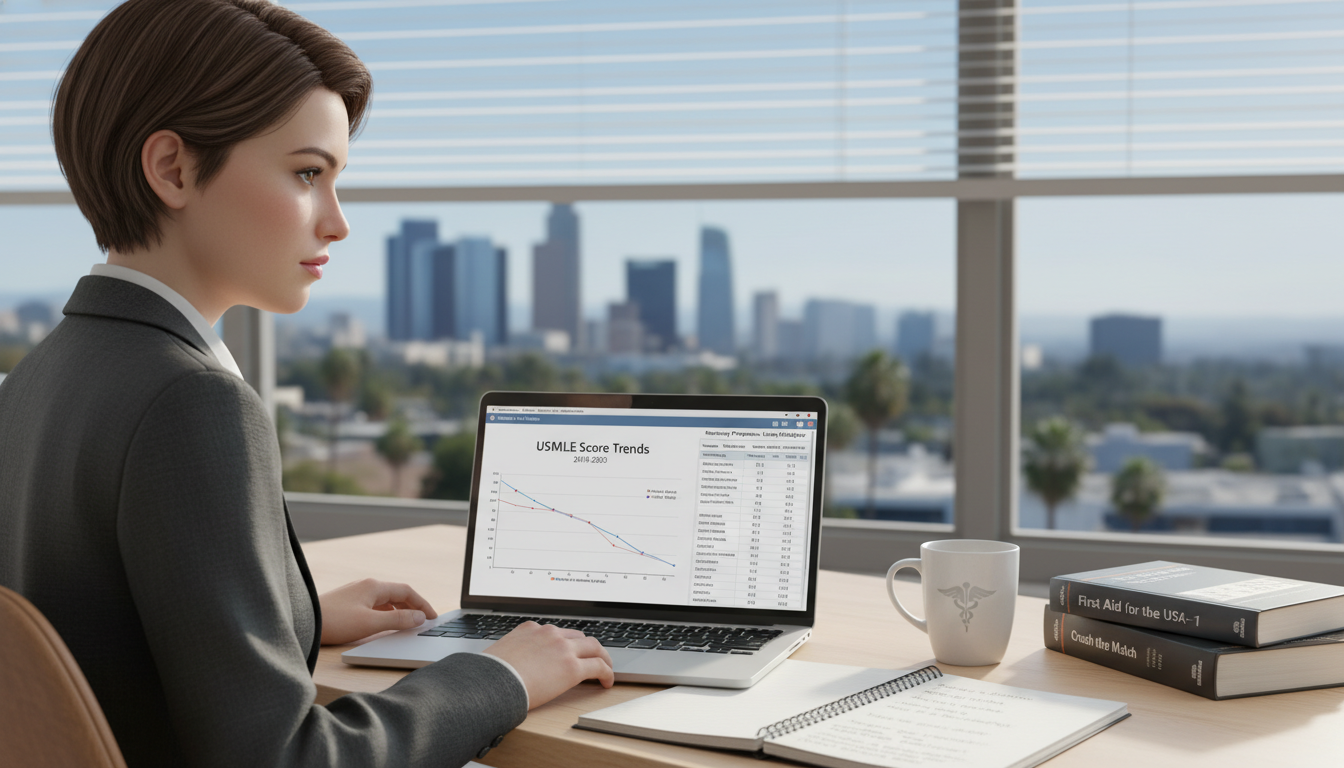 MD resident applicant reviewing USMLE performance and planning application strategy - MD graduate residency for Low Step Scor