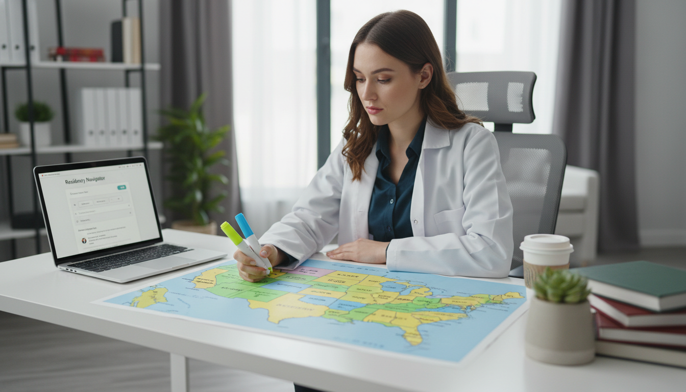 MD graduate mapping core, secondary, and contingency residency regions MD graduate mapping core, secondary, and contingency residency regions - MD graduate residency for Geographic Flexibility for
