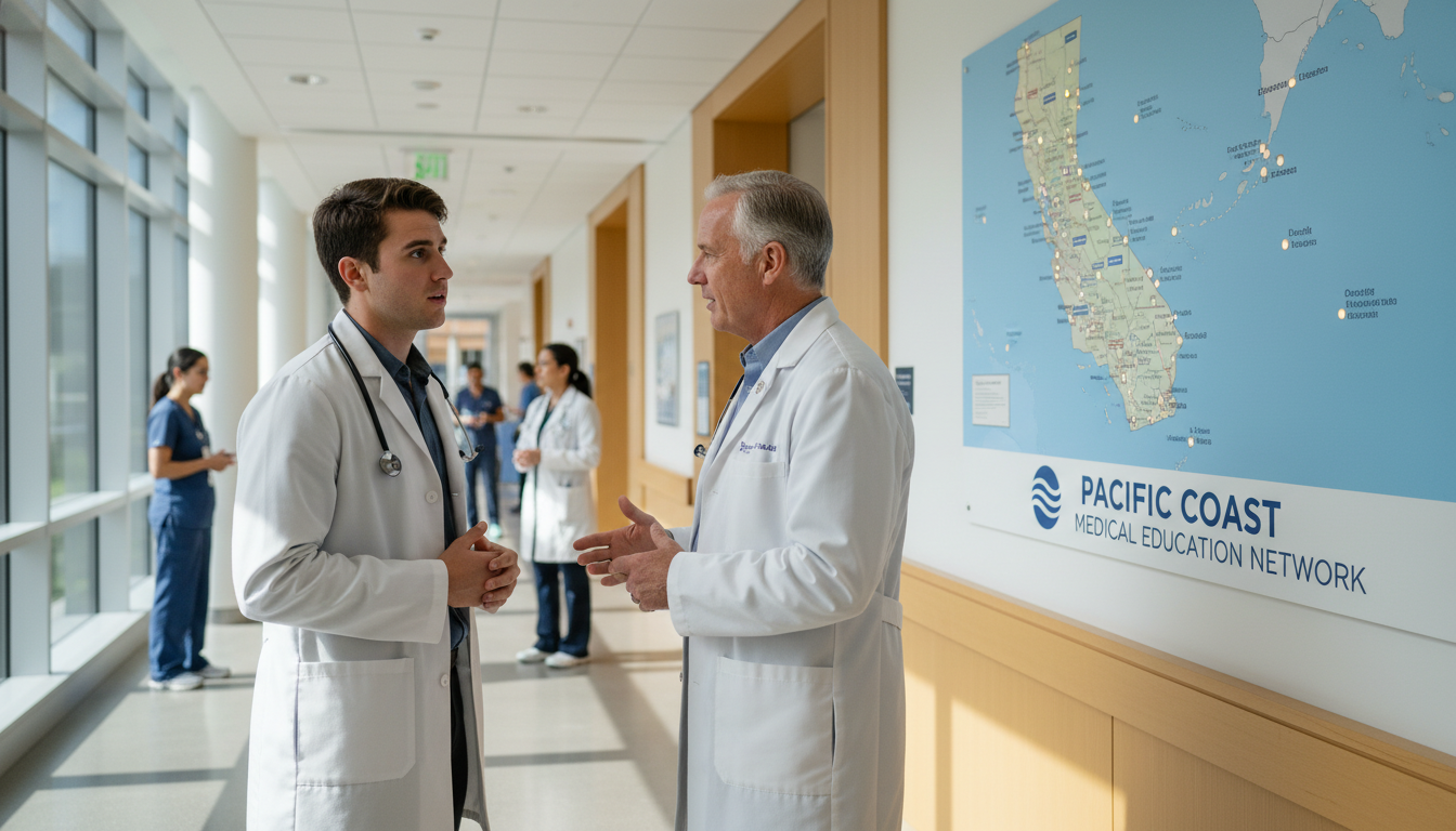 Medical graduate networking at a California teaching hospital - MD graduate residency for Low Step Score Strategies for MD Gr