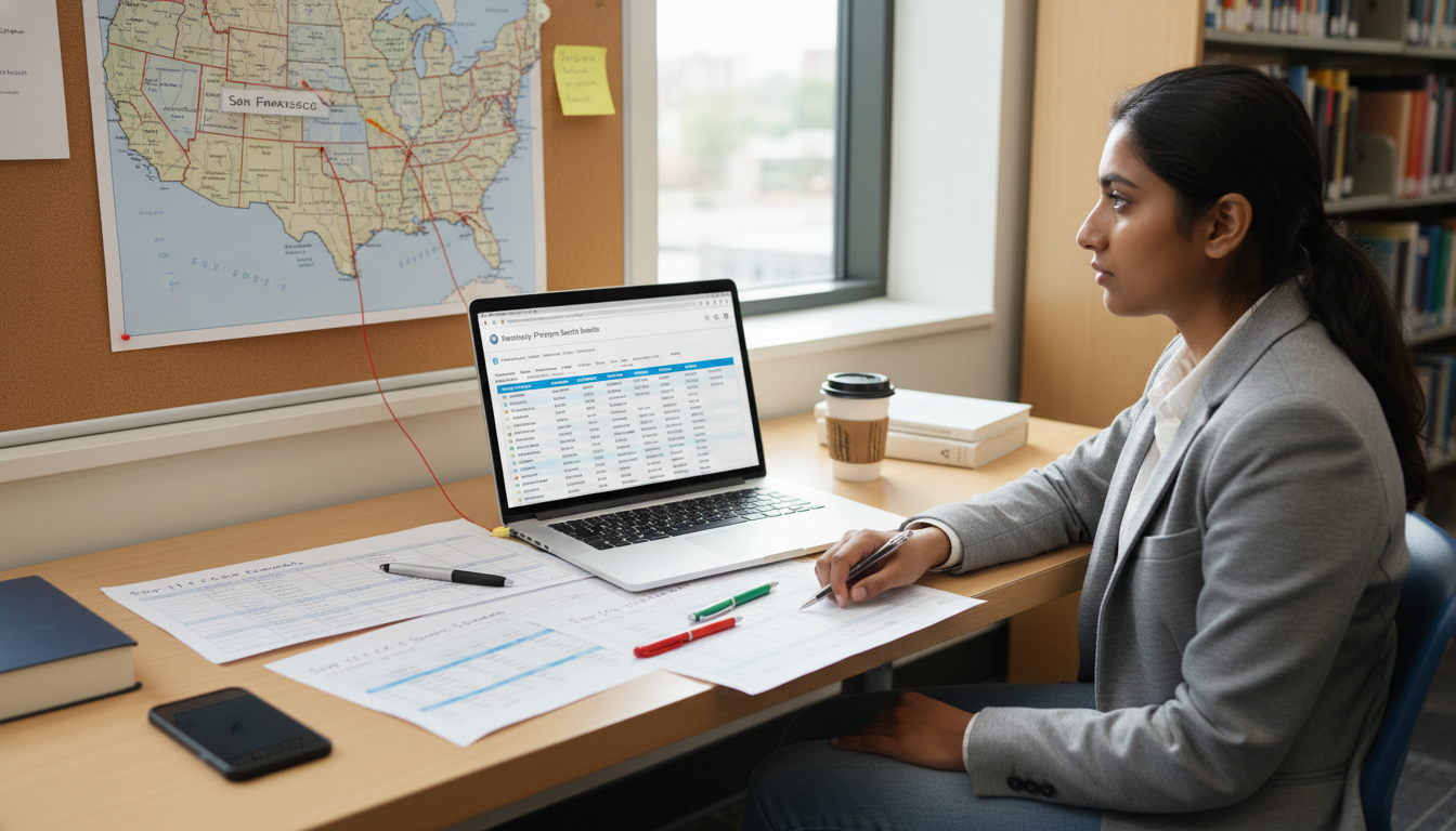 MD graduate reviewing residency program options for Bay Area and nationwide - MD graduate residency for Low Step Score Strate