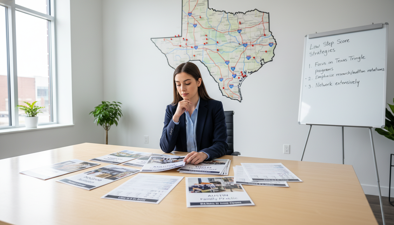 Low Step Score Strategies for MD Graduates in Texas Triangle Residency